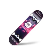 31-inch professional Complete 7 Ply maple 4-wheel skateboard for Beginner Boys and Girls-3