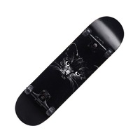 31-inch professional Complete 7 Ply maple 4-wheel skateboard for Beginner Boys and Girls-5