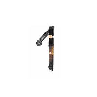 38cm 4-section Telescopic Folding Outer Lock Trekking Pole Outdoor Trekking Trekking Pole with Storage Bag