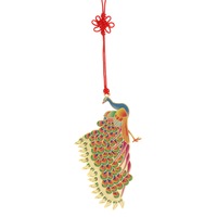 3PC Chinese Knot Vintage Page Separator Book Markers Hollow Metal Bookmarks Leaf Butterfly Peacock Office School Supplies