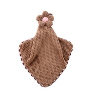 3pc Hand Towel Children Cute Dry Towel Dish Towel Kitchen Towel Bathroom Hanging Towel Soft Absorbent Cloth Handkerchief