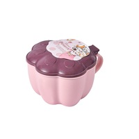3Pcs 4 Grids Cat Paw Seasoning Box Spice Jar with Lid Moistureproof Insect-proof Salt Sugar Jar Flavor Storage Pot Kitchen Supplies
