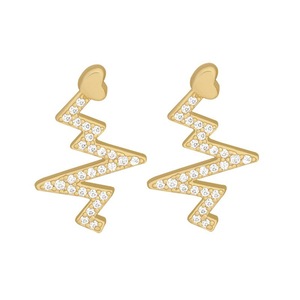 3PCS Alloy Earrings Fashion Women's Jewelry Classic Versatile Earrings