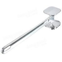 3Pcs Aluminium Double Side Meat Tenderizer Meat Mallet Steak Hammer Kitchen Pounder Tool