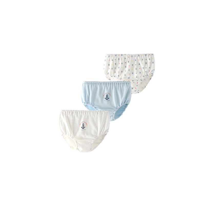 Buy 3Pcs Baby Underwear Pure Cotton Triangle Briefs 4 MyDeal