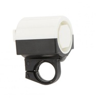 3Pcs Bicycle Bell Road Bike Mountain Bike Bell Alarm Electronic Aluminum Alloy Handle-bar Bell white_One size