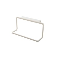 3Pcs Cabinet Door Back Towel Rack Plastic Multi-purpose Sundries Hanging