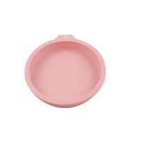 3Pcs Cake Pan Silicone Baking Cake Mold Non-stick Cake Dessert Chocolate Heart Round Shaped Bakeware Pan Cake Baking Tool