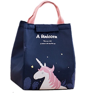 3Pcs Cartoon Cooler Lunch Bag For Picnic Kids Women Travel Thermal Breakfast Organizer Insulated Waterproof Storage Bag For Lunch Box