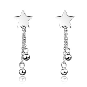 3PCS Copper Fashion Pendant with Earrings for Girl Party Jewelry Gift