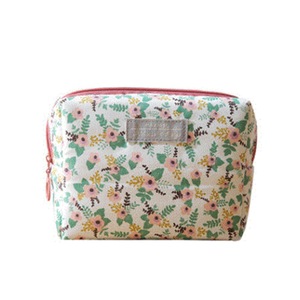 3Pcs Cute Cartoon Mini Makeup Bag Waterproof Tampon Storage Bag Portable Makeup Lipstick Key Earphone Data Cables Organizer