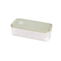 3Pcs Eggs Holder Plastic Storage Box Container Organizer Refrigerator Box 10 Grids Egg box refrigerator egg fresh storage box