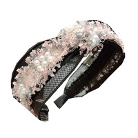 3PCS Fashion New Headband Korean Adult Women Pearl Hair Band For Girl Casual Retro Hair Accessories Cute Lady Headwear