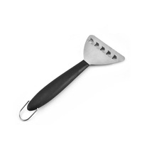 3Pcs Grill Griddle Scraper Plastic Handle BBQ Griddle Scraper Stainless Steel Griddle Cleaner Scraper Griddle Accessory Tool