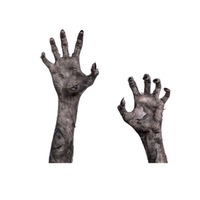 3Pcs Horror Halloween Ghost Hand Wall Sticker for Living Room Bedroom Glass Window Decoration 30*45cm