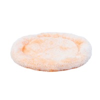 3PCS Round Velvet Warm Sleep Mat Pad for Hedgehog Squirrel Guinea Pig Ferret Small (about 14cm in diameter)