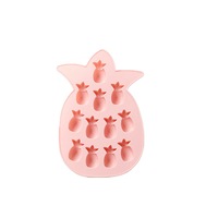3Pcs Silicone Pineapple Shaped Cake Decoration Moulds Tool Fruit Chocolate Candy Gummy Cake Mold