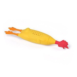 3Pcs Silicone Screaming Chicken Soup Spice Box Creative Kitchen Gadget, Package:OPP Bag
