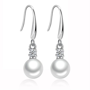 3PCS Silver plating Earrings Retro Simple Cubic Jewelry