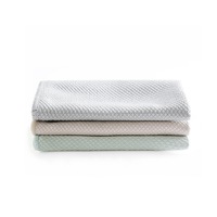 3Pcs Table Rag Wiping Glass Absorbent Fish Scale Towel