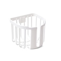 3Pcs Vintage Toilet Paper Holder Strong Self Adhesive Wall Mounted Roll Paper Box Basket Kitchen Bathroom Accessories