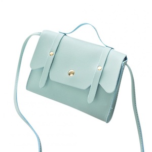 3PCS Women Fashion Solid Color Zipper Shoulder Bag Crossbody Bag Messenger Phone Coin Bag blue