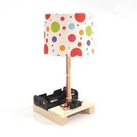 3SET DIY Small Technology Invention Colorful Table Lamp Assembly Blocks Student Toys