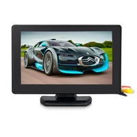 4.3'' Color TFT LCD 2-Channel Video Input Rear View Monitor Vehicle Auto Car For DVD VCD