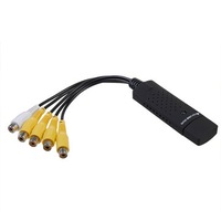 4 Channel DVR CCTV Camera Audio Video Adapter Recorder