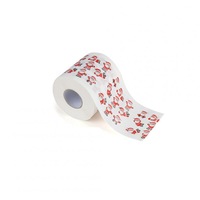 4 Pcs Christmas Paper Towel Toilet Paper Lovely Snowman Santa Hat Snow Printed Roll Paper Napkin 7. Little Santa Claus