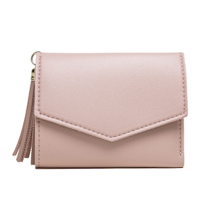 4 Pcs Short Wallet Female Korean Version of The Tassel Small Wallet Simple Square Simple Wallets Ladies Coin Purse Mini Bag