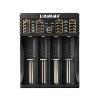4 Port Smart Battery Charger Li Batteries Charging for lii-402 18650 26650 16340 14500 A AA AAA 21700 RCR123 SC