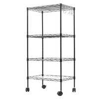 4 Tiers 35.4"H Organizer shelf rack Bookshelf