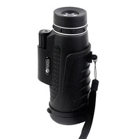 40X60 HD BAK4 Monocular Low Light Level Night Vision Phone Telescope