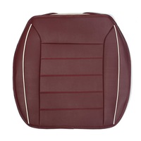 49*53cm 3D PU Leather Car Front Breathable Seat Cushion Cover Pad Auto Chair Protect Mat