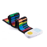 49 Type Door Keyboard Childhood Fun Music Piano Roll Piano Children Electronic Piano Music Equipment-Multi