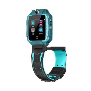 4G Multifunction Smart Phone Watch Dual Camera Waterproof 360 Degree Rotation Positioning Suitable for Students-Green