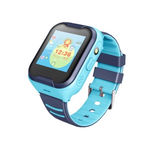 4G Waterproof Phone Watch HD Smart Bracelet Video Call AI Voice WiFi GPS Positioning Suitable for Children-Blue