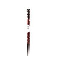 4Pair Japanese Style Household Pointed Chopsticks High-Quality Tortoiseshell Carved Wooden Creative No Slip Sushi Chopsticks