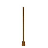 4Pcs 304 Stainless Steel Stirring Straw Creative Multifunctional Drink Stirrer Metal Straw