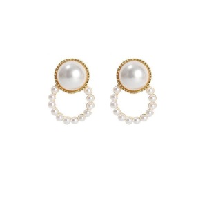 4PCS Alloy Simple Geometry Earrings Fashion Temperament Sweet Flower Earrings Female Jewelry