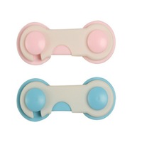 4PCS Baby Safety Lock To Unlock Baby Child Drawer Lock Refrigerator Lock Cabinet Door Lock Protect Baby