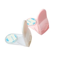 4PCS Baby Safety Locker Door Lock Right Angle Lock Corner Protection Lock Right Angle Drawer Lock