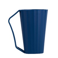 4Pcs Simple Nordic Mouthwash Cup With Handle Plastic Household Couples Portable Travel Brushing Wash Cup Bathroom Toothbrush Cup
