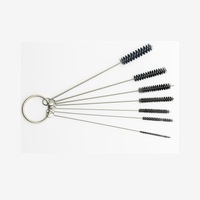 4SET Nylon Brush Multi-Functional Tools Cleaning Brush Drink Straws Sewing Machines Paint Spray Guns Cleaning Brush