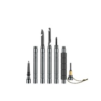 5-in-1 Trekking Pole Folding Multifunctional Outdoor Hiking Hiking Self-defense Stick Mountain Camping Supplies Set