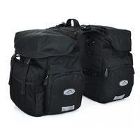 50L Waterproof Rear Side Seat Saddlebags For Bike Carrier Scooter Bag