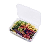 50pcs/box Colorful Music Note Shaped Paper Clips Decorative Colorful Decor For Office Stationery Paper Clip