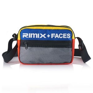 550D Nylon Outdoor Travel Messenger Bag 3M Reflective Waterproof Crossbody Bag MIXTURE COLOR