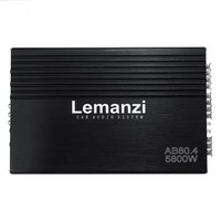 5800W 12V High Power Four-way Amplifier Car Amplifier HiFi Audio Stereo Subwoofer